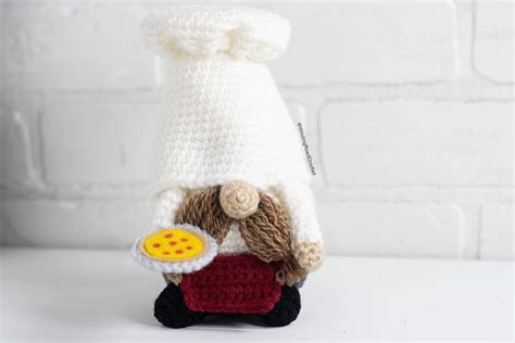 Crochet Chef Gnome Free Pattern For A Baker Gnome Winding Road Crochet