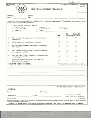 Fillable Online Pbadupws Nrc Nrc Form Nrc Public