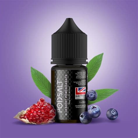 Blueberry Pomegranate By Pod Salt Vape Riyadh UAE