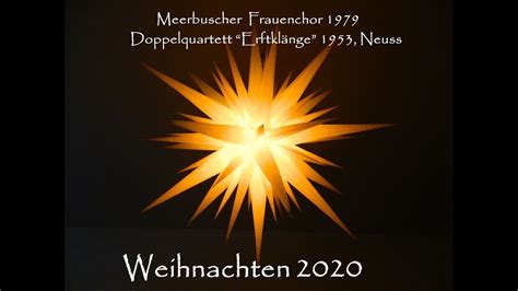 Der Meerbuscher Frauenchor Und Das Doppelquartett Erftkl Nge