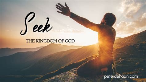 Seek First the Kingdom of God (Christian Living) | Author Peter DeHaan