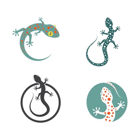 Gecko Logo Vector Icon Illustration 3087260 Vector Art At Vecteezy