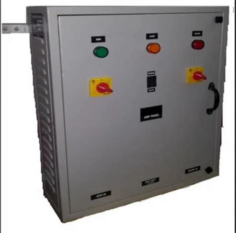 Mild Steel Three Phase 75 KVA AMF Panel Ip Rating Ip54 Ip65 At