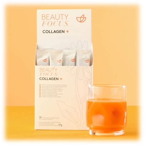 Nu Skin Beauty Focus Collagen 1 Box 30 Sachet Body Spa