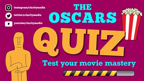 The Oscars Quiz Test Your Movie Knowledge Youtube