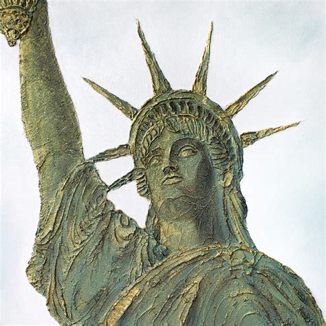 working   statue  liberty  canvas wall art norman rockwell