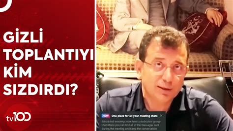 Chp De G Zl Toplanti Tarti Masi Tv Haber Youtube