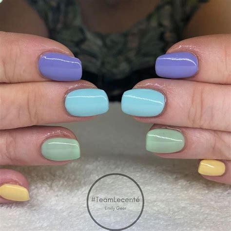 Inspired Nails And Beauty On Instagram “cnd Shellac Honey Darlin Mint Convertible Taffy