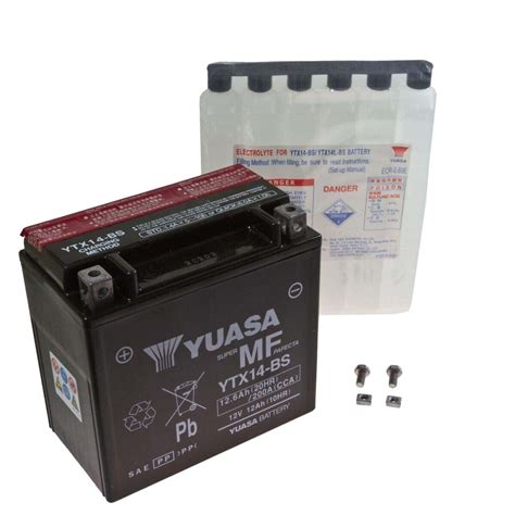 BATTERIA YTX14 BS CON A CORREDO FOR HONDA 750 VT C SHADOW 1997 2002 EBay