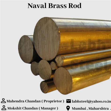 Round Naval Brass Rod For Industrial Size 5mm To 300mm Diameter At