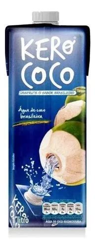 Kit Água De Coco 1 Litro 12 Unidades Kero Coco Drinks Parcelamento