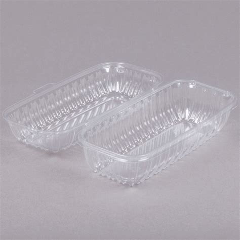 Dart Clearseal Clear Hinged Lid Plastic Hoagie Container C99ht1