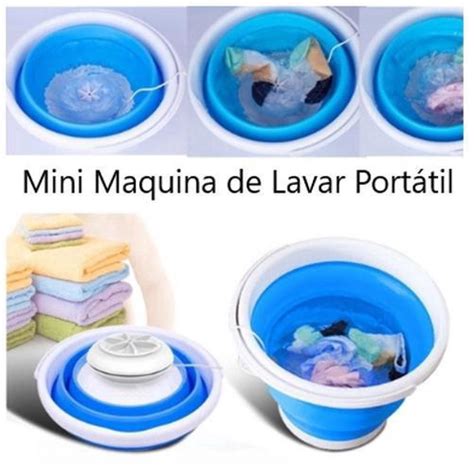 Mini Maquina De Lavar Roupa Intima Port Til Usb Gb No Shoptime