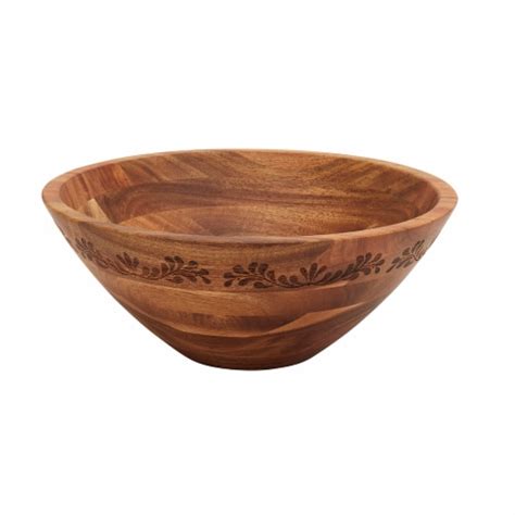 Dash Of That Peridot Medium Acacia Wood Serve Bowl 1 Ct Kroger