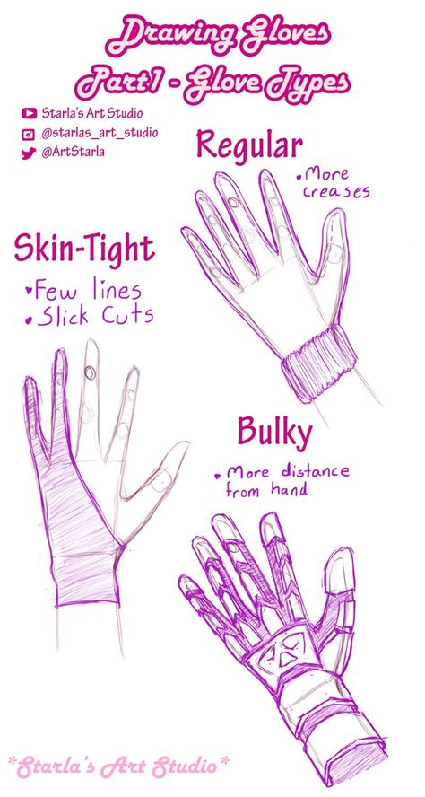 Drawing Gloves Starlas Art Studio Gloves Drawing Sketch Book Art