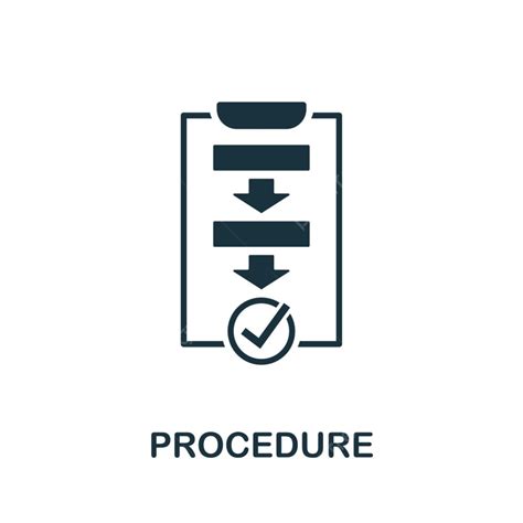 procedure icon png images vectors   pngtree
