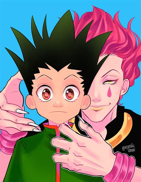 Hisoka and Gon (Redraw) by MagnetaDraw on DeviantArt