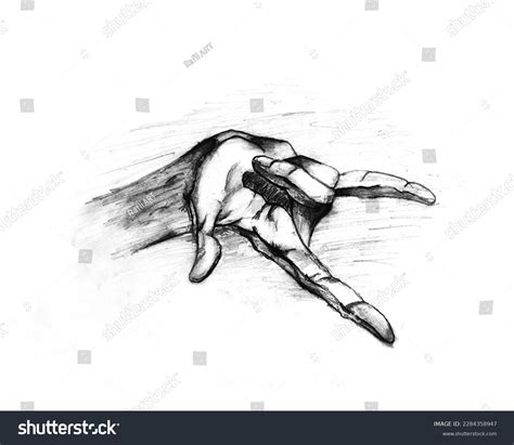 Spiderman Hand Drawing Line Artvector Stock Illustration 2284358947 ...