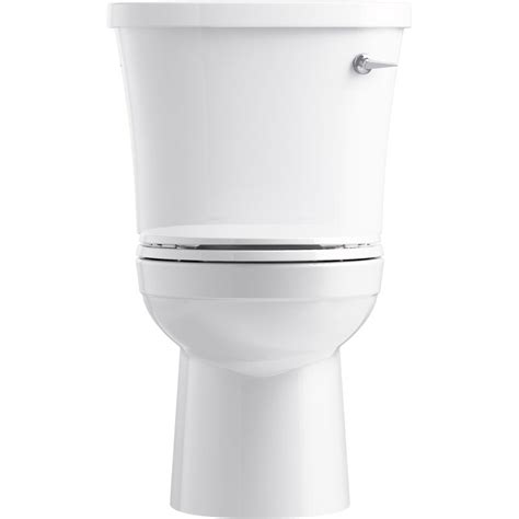 Kohler Kingston Two Piece Elongated 1 28 Gpf Toilet With Class Five Flushing Technology Right