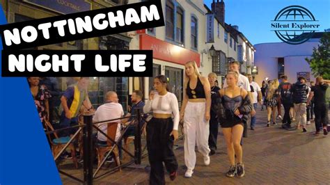 Nottingham Wild Nightlife Walking Tour Uk Youtube