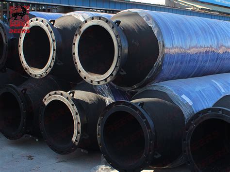 Delivery Of Id Mm Floating Rubber Hoses Successfully Dredging