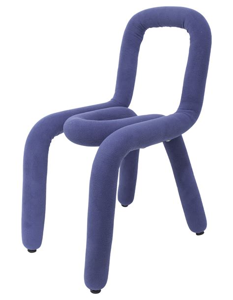 Silla De Terciopelo Azul Con Respaldo Descubierto De 37x53x79cm