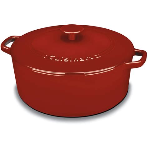 Shop Cuisinart Chef's Classic 7-Quart Cast Iron Dutch Oven with Lid at ...