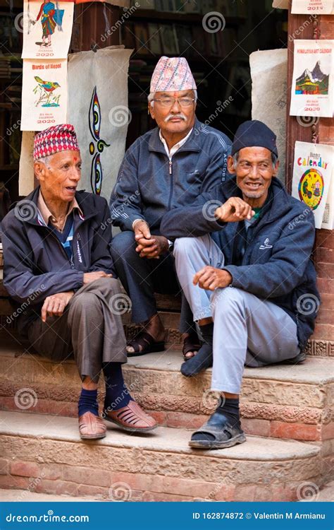 Nepali Men Editorial Photography Image Of Travel Asia 162874872