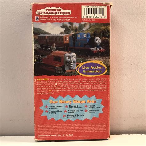 Mavin | Thomas the Tank Engine & Friends James Learns a Lesson VHS ...