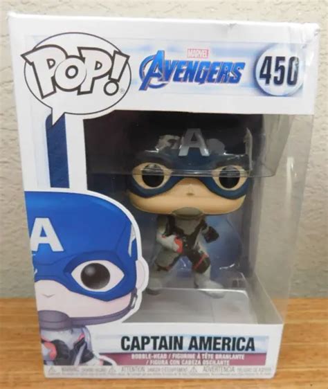 Funko Pop Marvel Avengers Endgame Captain America Vinyl Figur