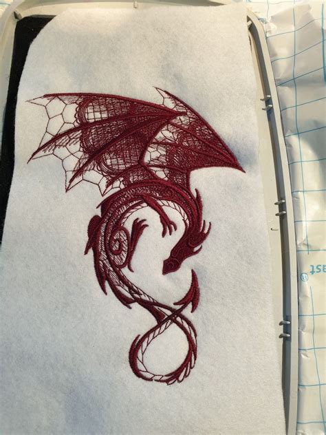 Red Dragon Embroidery