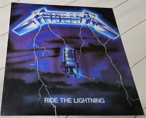 Metallica Ride The Lightning Vinyl Photo Metal Kingdom