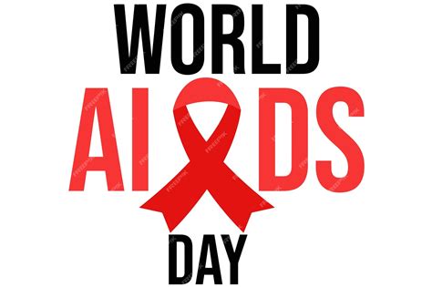 Premium Vector | Logo world aids day 57