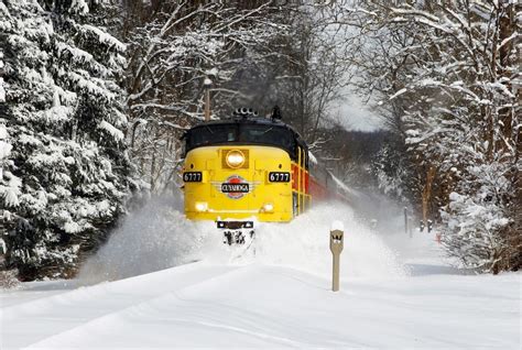 Scenic Winter Railroad Excursions In Ohio Ohio Traveler Scenic