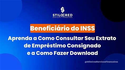 Benefici Rio Do Inss Aprenda A Consultar Seu Extrato De Empr Stimo