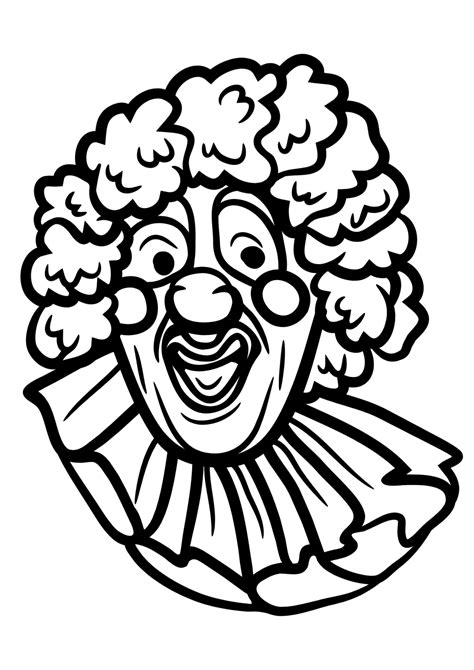 Desenho De Palhaços Para Colorir - 8