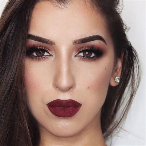 40 Burgundy Makeup Look Ideas Burgundy Makeup Look Burgundy Makeup