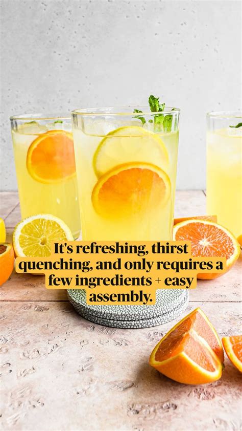 Homemade Orange Lemonade Recipe