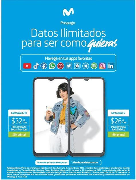 Oferta De Celulares Motorola Pospago En Movistar El Salvador