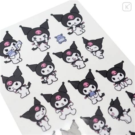 Japan Sanrio 4 Size Sticker Kuromi Kawaii Limited