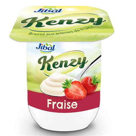 Yaourt Jibal Kenzy brassé Fraise