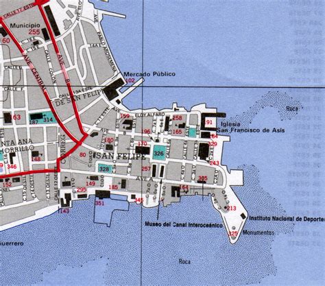 Mapa Casco Viejo Ciudad De Panam Mapa Owje