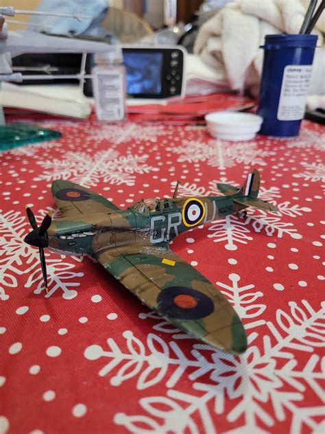 Airfix spitfire mk1 : r/modelmakers