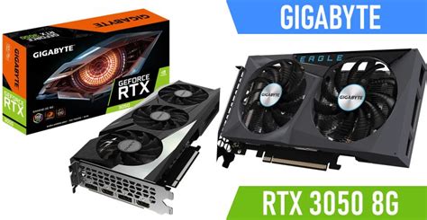 Gigabyte RTX 3050 Presentan Sus Modelos De GPU Personalizados