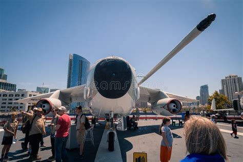 USS Midway Aircraft Carrier Museum at the San Diego Harbor California ...