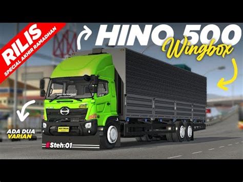 Rilishino Wingbox Terbaru Mod Bussid Youtube