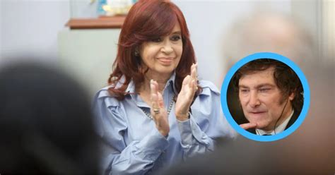 Nueva crítica de Cristina Kirchner a Javier Milei Estos niveles de