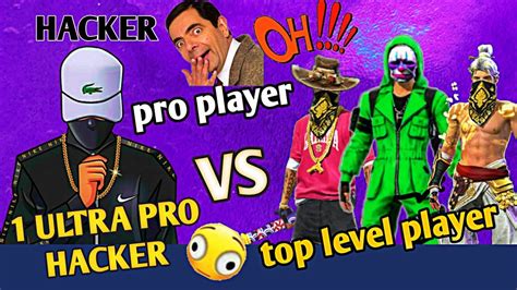 1 Pro Hacker Vs 4 Pro Hacker In Garena Free Fire Must 🎯🇮🇳 Wach Thes