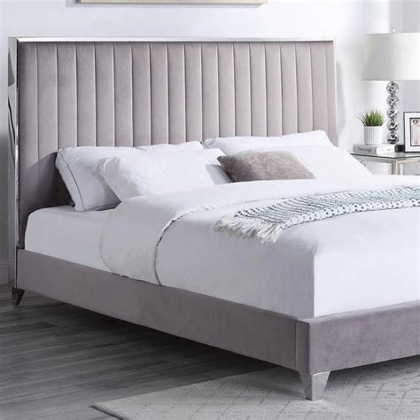 Silverdale Upholstered Fabric Bed Sleep Doctor Campbelltown