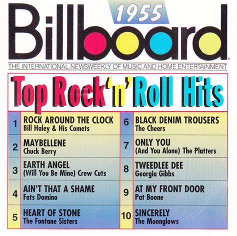 Billboard Top Rock N Roll Hits 1955 1997 CD Discogs